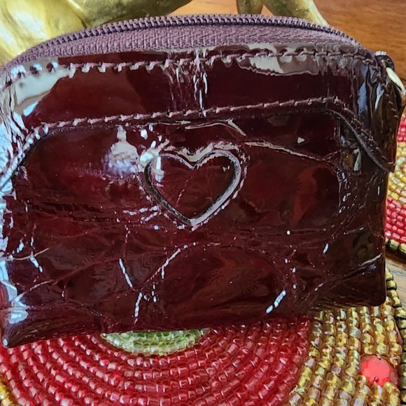 Authentic Brighton Patent Leather Coin Pouch - Picture 3 of 6